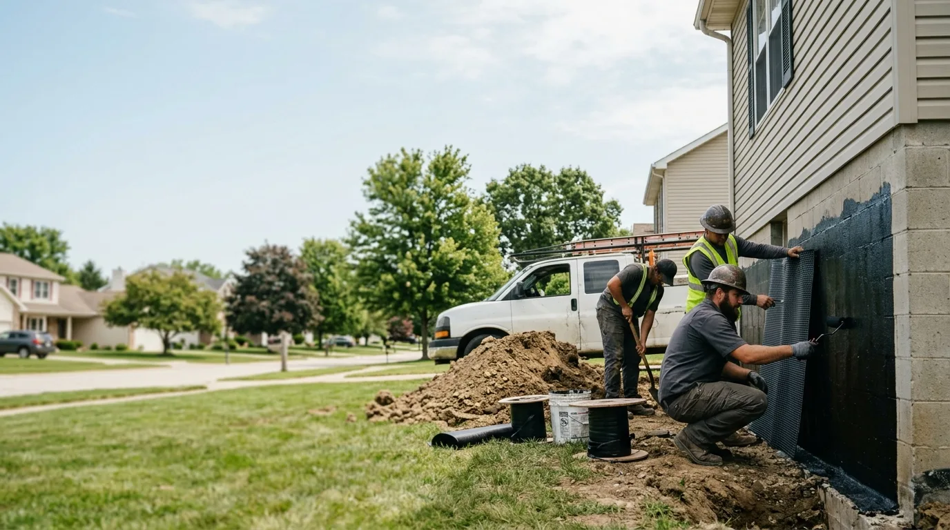Basement Waterproofing in Greentown, OH near me